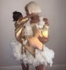Kylie Jenner and Stormi 